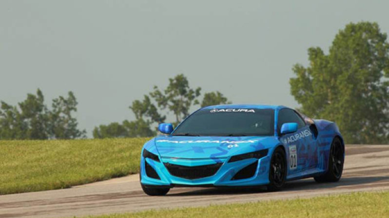 Illustration for article titled The Acura NSX Prototype Will Run A Lap Before The Mid-Ohio Indy Race